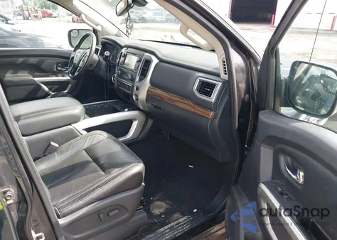 2017 Nissan Titan Sl from USA, damaged, VIN 1N6AA1E61HN534866